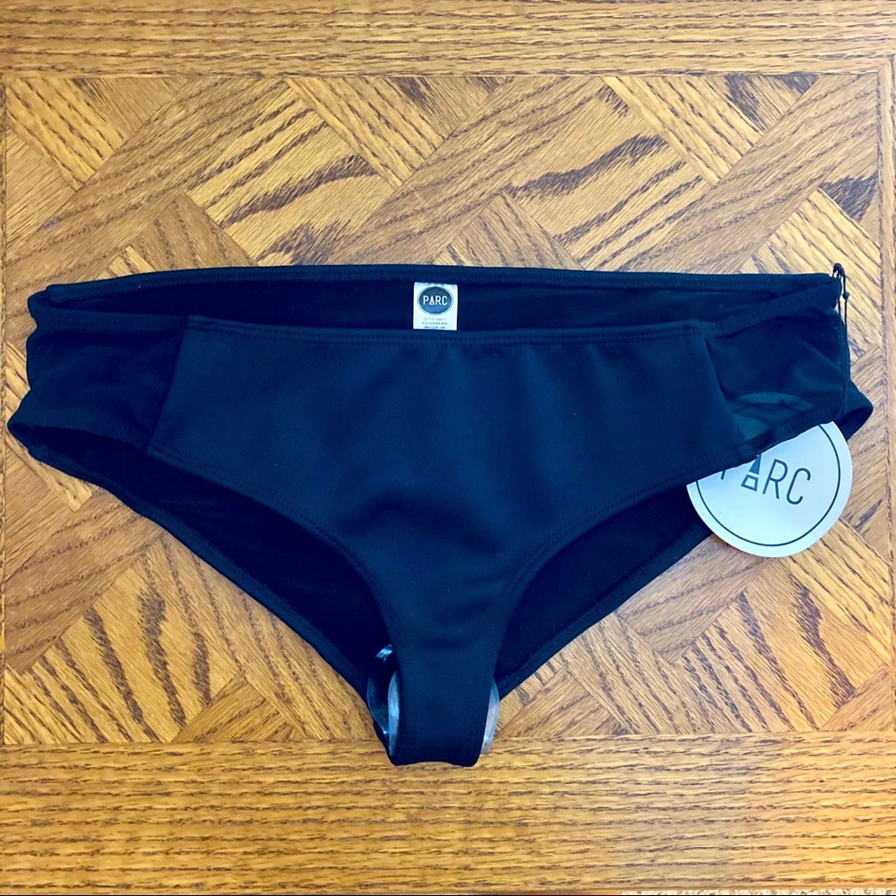 Black bikini bottoms